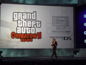 Immagini dall'E3: la presentazione di GTA Chinatown Wars